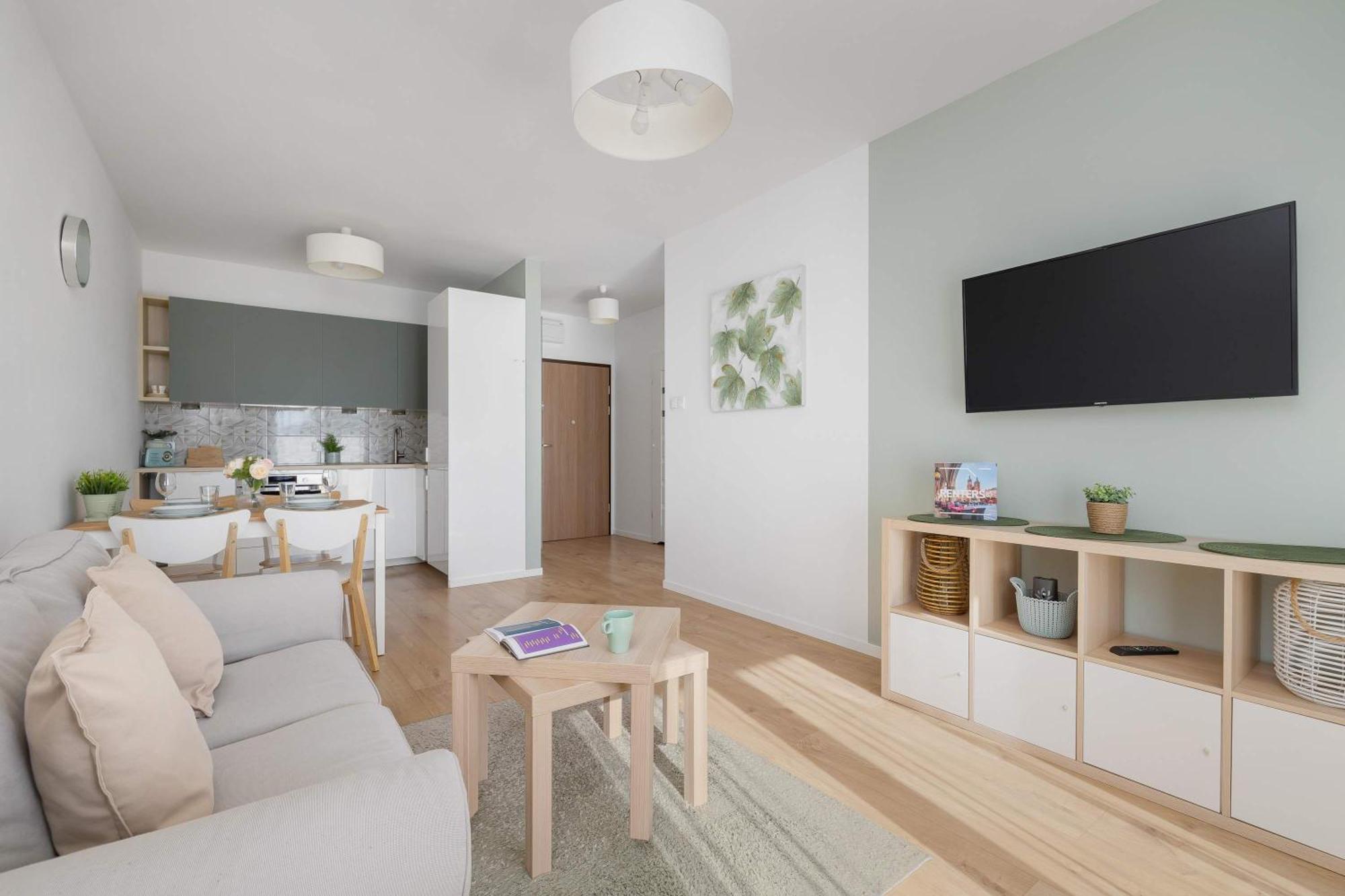 Modern With Parking Near Tauron Arena By Renters Appartement